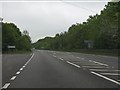 A453 at the entrance to Ratcliffe power station