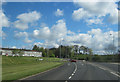 Faifley Road junction with A810 eastbound