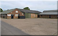 Converted farm buildings now in use for light industry