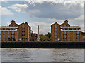 Obelisk on Thames Path, Rotherhithe