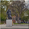 TQ3079 : Parliament Square, Sir Winston Churchill by David Dixon