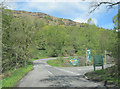 Entrance to David Marshall Lodge