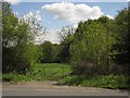 Gate and field by Cad Road