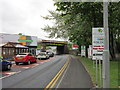 The rail bridge on Rotherham Road