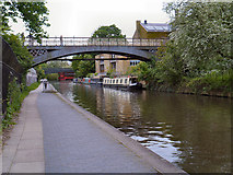 TQ2883 : Regent's Canal, Bridge#12 by David Dixon