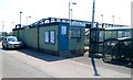 ST4687 : Ticket office, Severn Tunnel Junction railway station, Rogiet by Jaggery