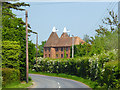 Oast house. Ibornden Farm