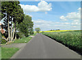 Woodborough Road junction with road to Marden