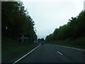 A49 nears Rock Green roundabout