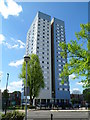 TQ2583 : Mary Green tower block viewed from the north, London NW8 by Jaggery