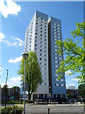 TQ2583 : Mary Green tower block viewed from the north, London NW8 by Jaggery