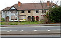 Four fenced off houses, Tipton Road, Dudley