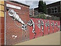 Street art by Phlegm