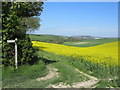 TQ3708 : View from the South Downs Way by Chris Heaton