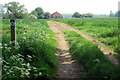 Three Shires Way and farm cottages