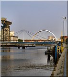 NS5665 : View from Pacific Quay by Andy Farrington