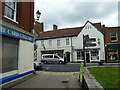 Looking past The Card Gallery towards the High Street