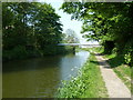 Pipe bridge over Grand Union Canal