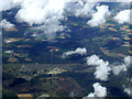 RAF Woodbridge and Former RAF Bentwaters from the air