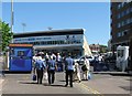 The entrance to the County Ground