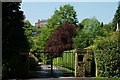 Entrance to Uplands Park, Brook, Surrey