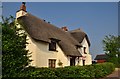 SS9609 : Mid Devon : Burrow Corner House by Lewis Clarke