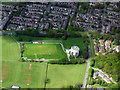 Hampson Park from the air