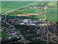 Northwest Stevenage from the air