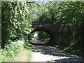 Disused railway bridge over Station Road, Great Dalby