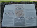 The information board at the Roman Bath House