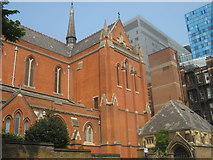 TQ3481 : St Augustine and St Philip's Church, Whitechapel by David Anstiss