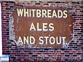 TQ3828 : Enamel sign on village store wall, Horsted Keynes by nick macneill