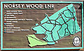 Norsey  Wood map