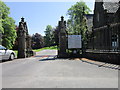 The entrance to Broughton Hall Business Park