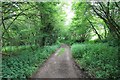 Footpath descending Aggs Hill