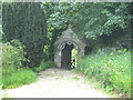 Lych gate at St Piran