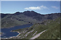 SH6355 : Snowdon, the Pyg Track: view south-west from Bwlch y Moch by Christopher Hilton