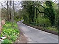 Powder Mill Lane towards Leigh