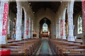 SO7137 : Interior, St Michael & All Angels' church, Ledbury by Julian P Guffogg
