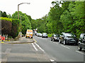 Traffic queue on Roding Lane