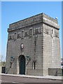 The Tyne Bridge: east portal, north side