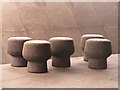 TQ2679 : Cork-covered stools, Serpentine Gallery Pavilion 2012 by David Hawgood