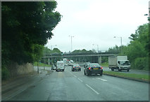 SD5228 : A59 about to pass underneath the A582 by Peter Bond