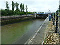 Albert Edwad Dock, Outer lock gates