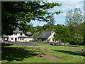 Houses by the park