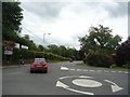 Mini-roundabout, Upper Beeding