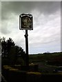 NU1705 : Pub Sign just before the Hailstorm by Christine Westerback