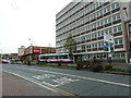 Bus lane in Eyre Street