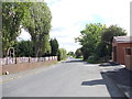 Thorpe Lane - viewed from Chapel Street