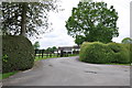 Entrance to Yew Tree Farm, Netherwood Heath